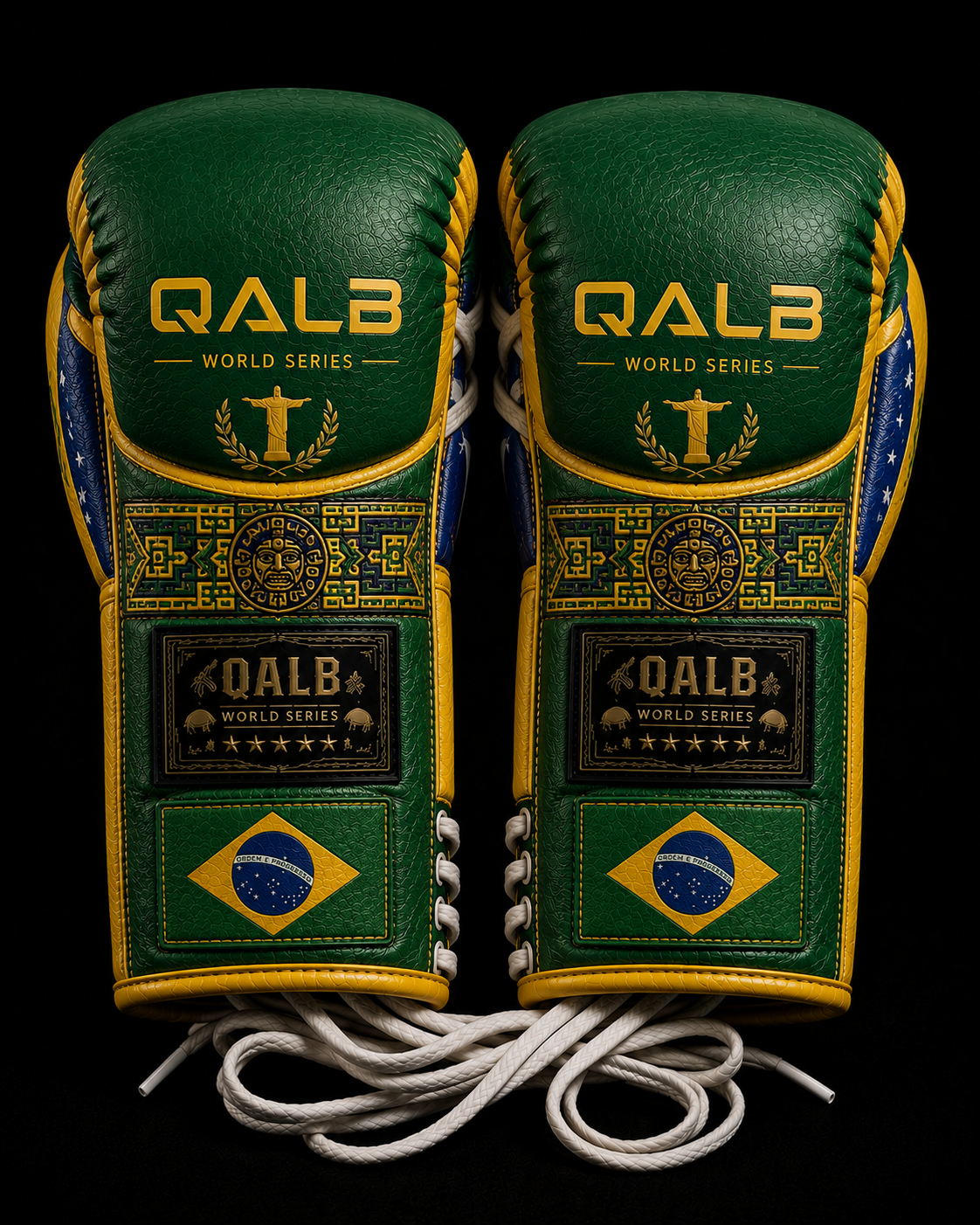 BRAZIL LACE-UP MMA GLOVE